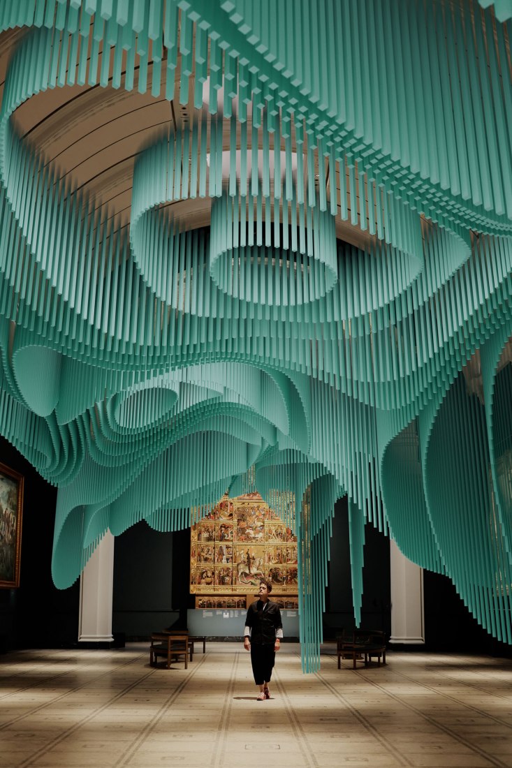«Medusa» de SFAP Sou Fujimoto Atelier París, producido por Tin Drum y presentado por el London Design Festival en el Victoria & Albert Museum, septiembre de 2021 