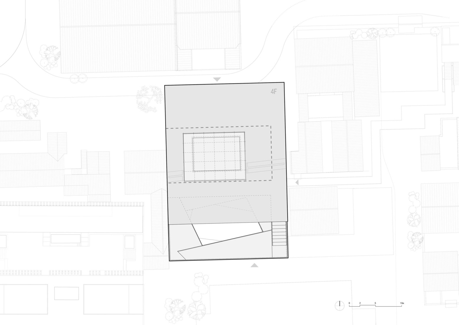 Plano de situación. Isla estelar por SpActrum.