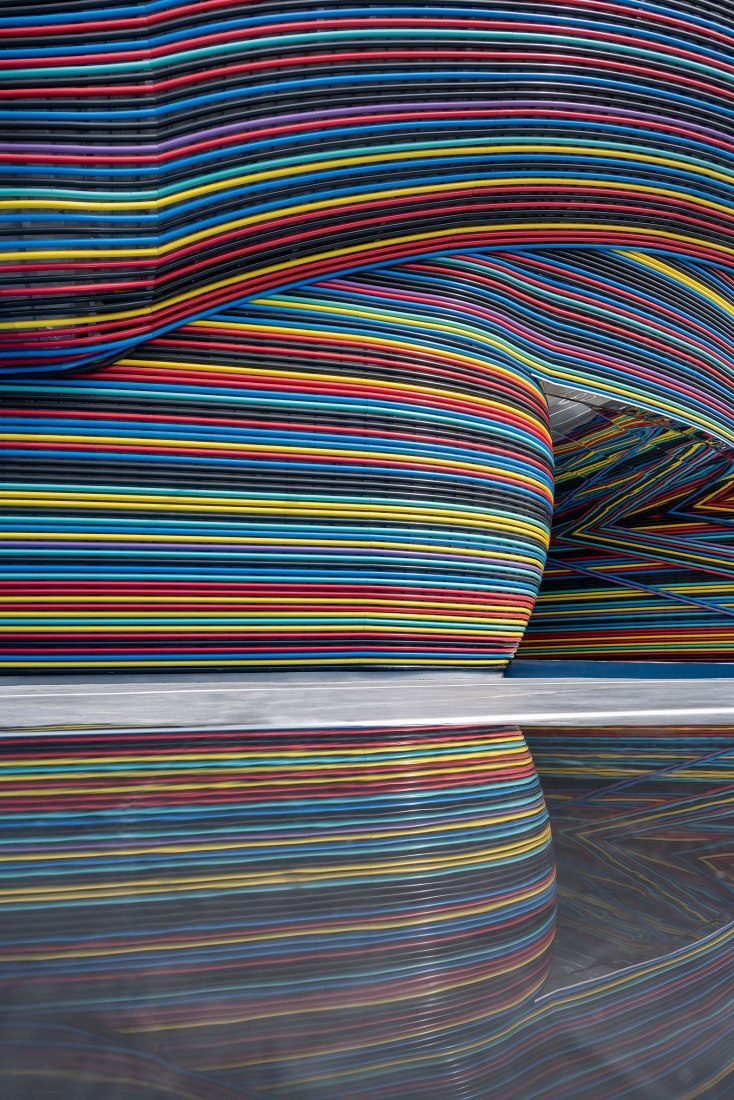 Pabellón de Rusia en EXPO Dubai 2020 por Speech. Fotografía por Ilya Ivanov.