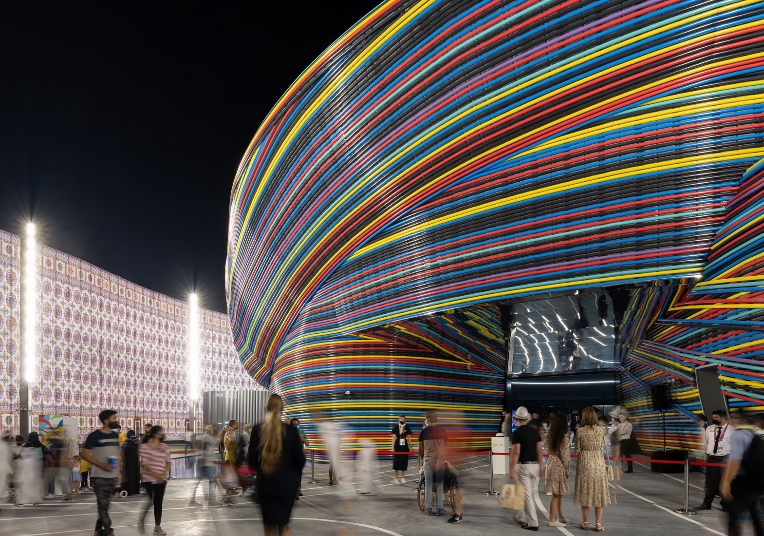 Pabellón de Rusia en EXPO Dubai 2020 por Speech. Fotografía por Ilya Ivanov.