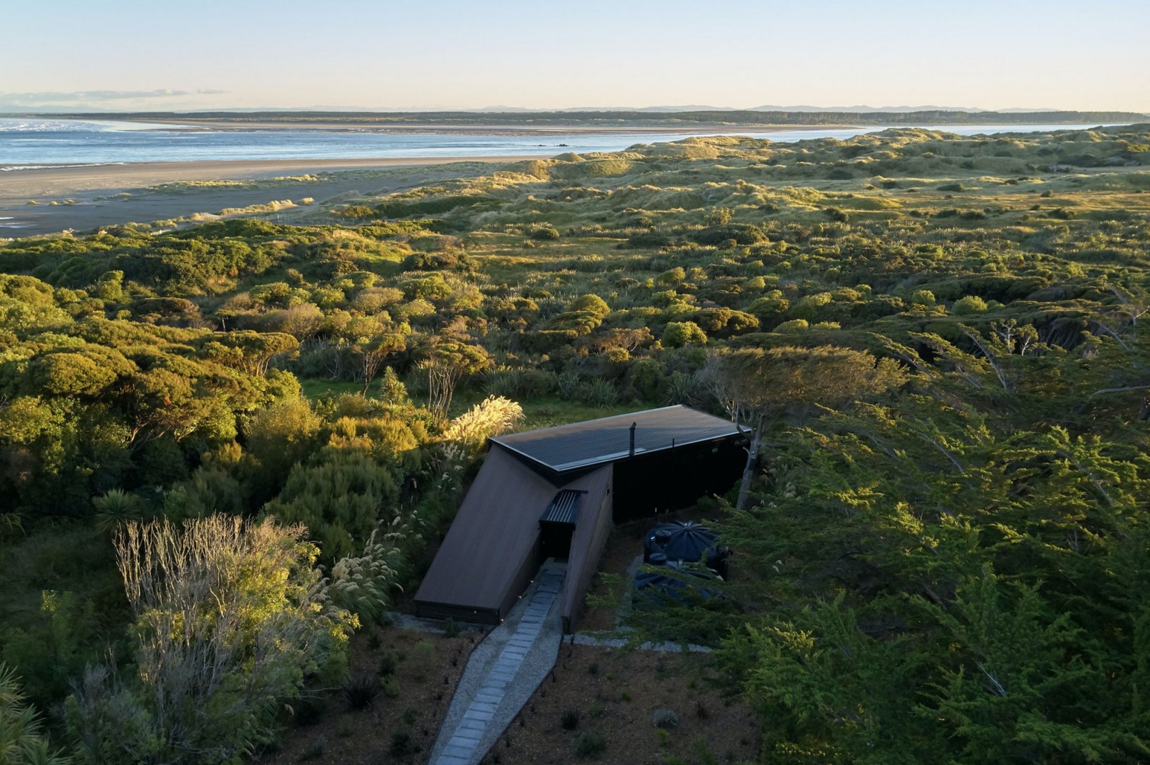 The Coast House by Stacey Farrell Architect. Photograph by Ben Ruffell