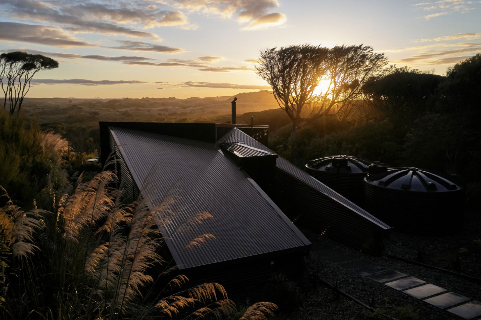 The Coast House by Stacey Farrell Architect. Photograph by Ben Ruffell