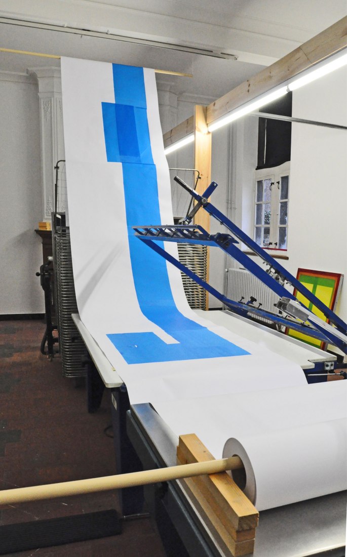 Manufactuur 3.0, Z33 sergi gorunumu 2016 / Manufactuur 3.0, vista de instalación en Z33 2016. Cortesía de Kerim Bayer Archieve. Cortesía de IKSVA