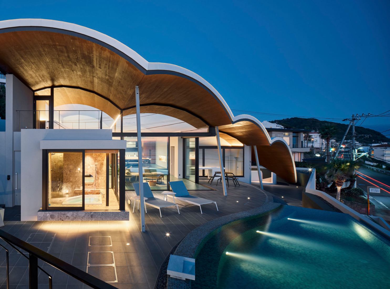 Villa A by teamSTAR. Photograph by Kenya Chiba