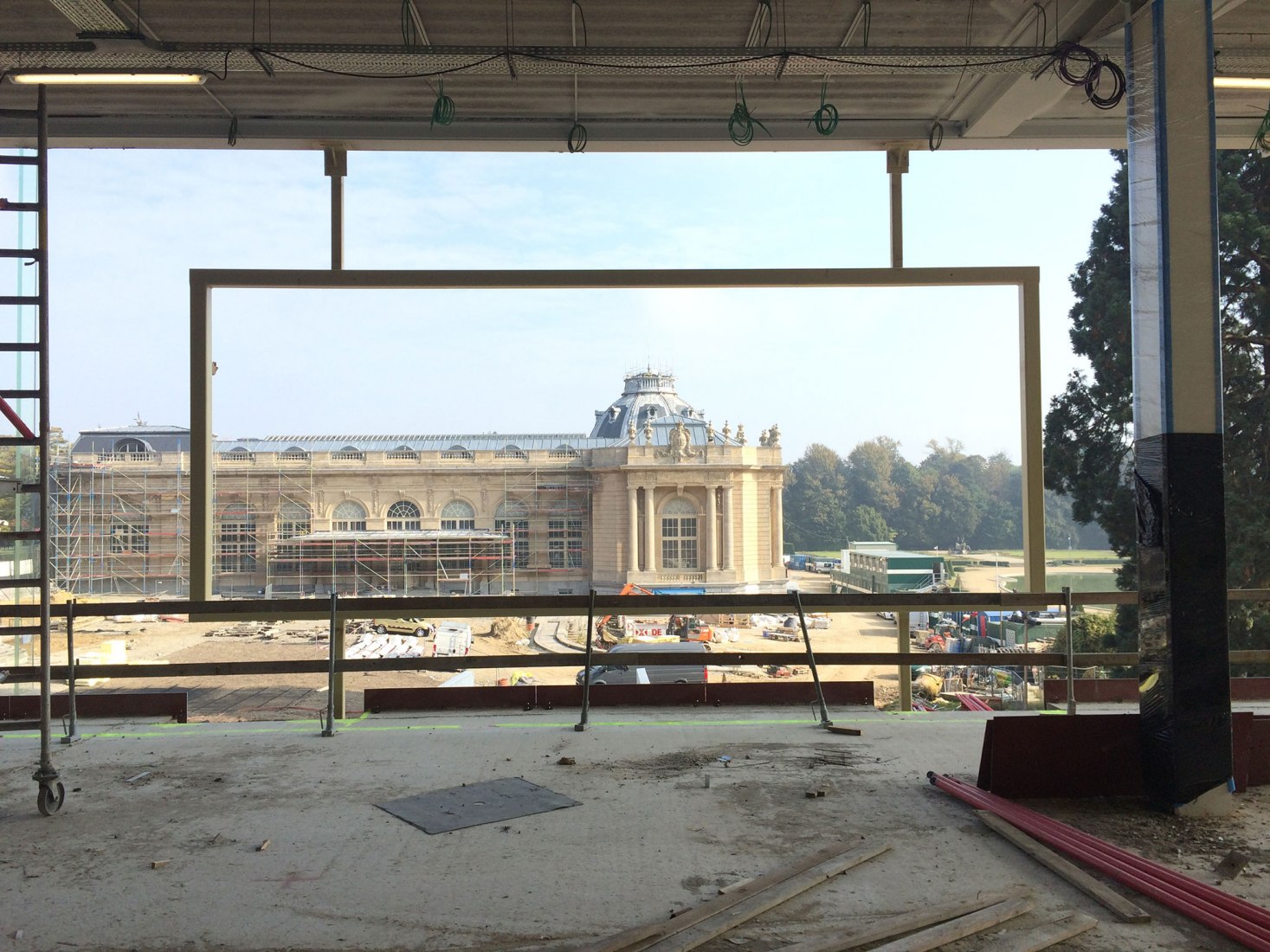 In construction. Africa Museum by Stèphane Beel Architects.
