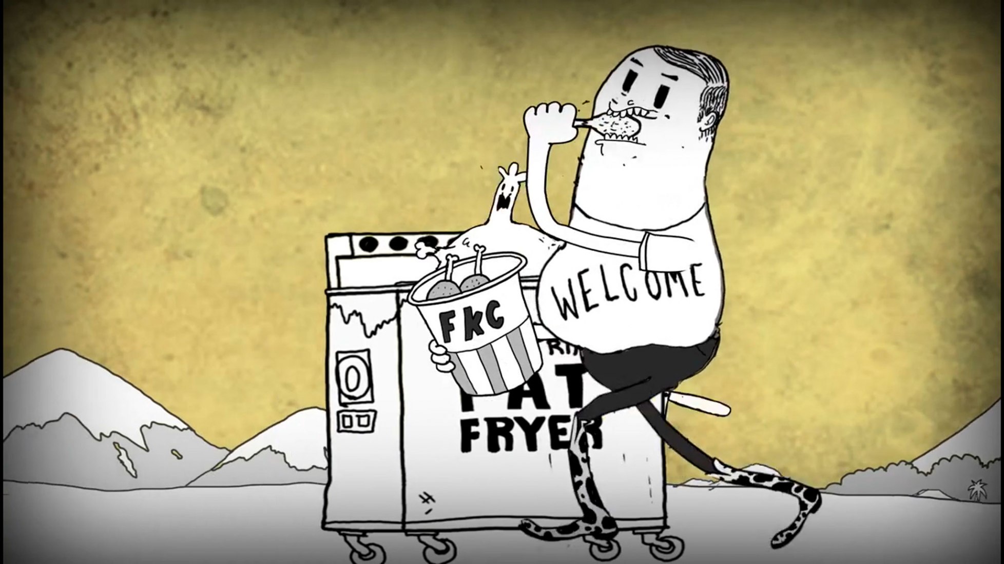 MAN. historia animada de Steve Cutts