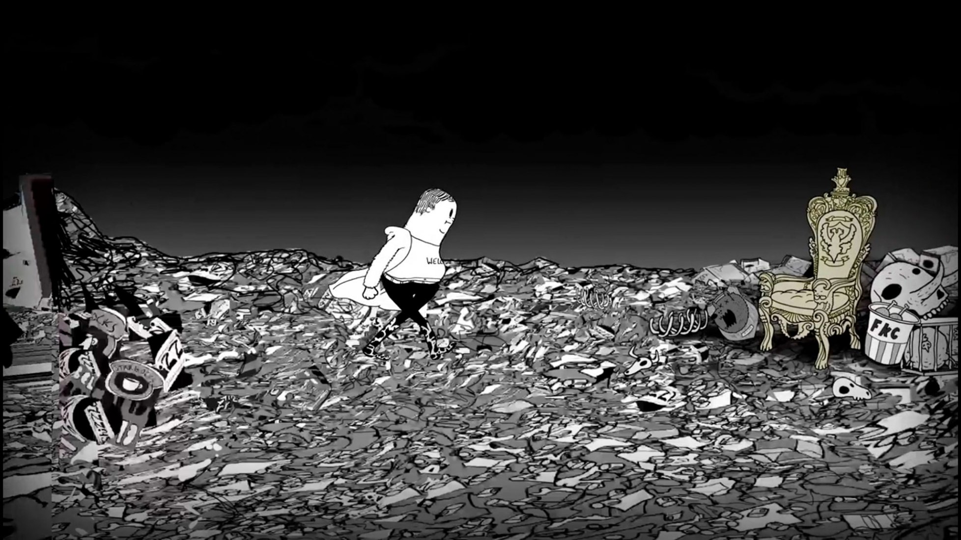 MAN. historia animada de Steve Cutts