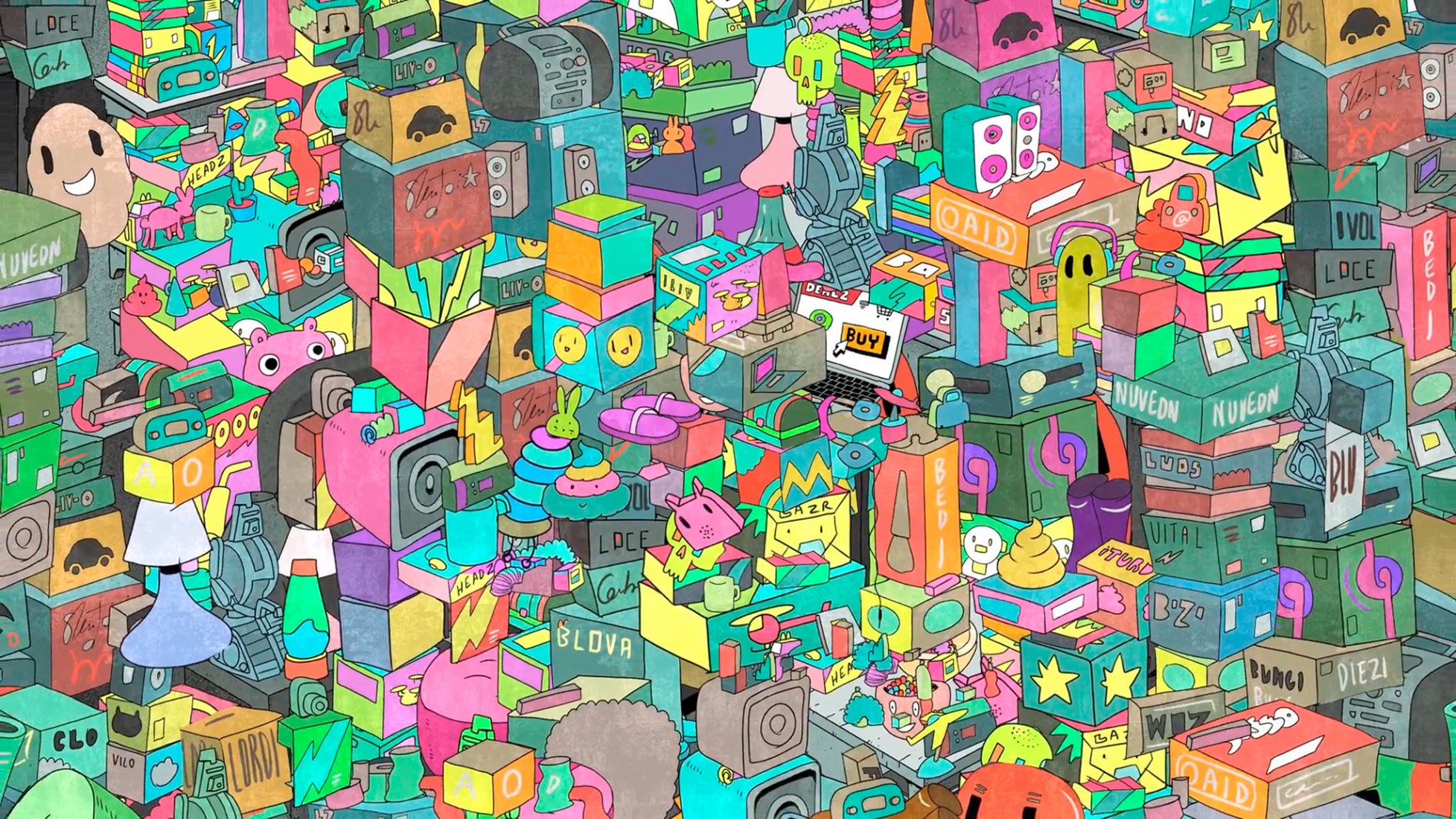 The Turning Point por Steve Cutts