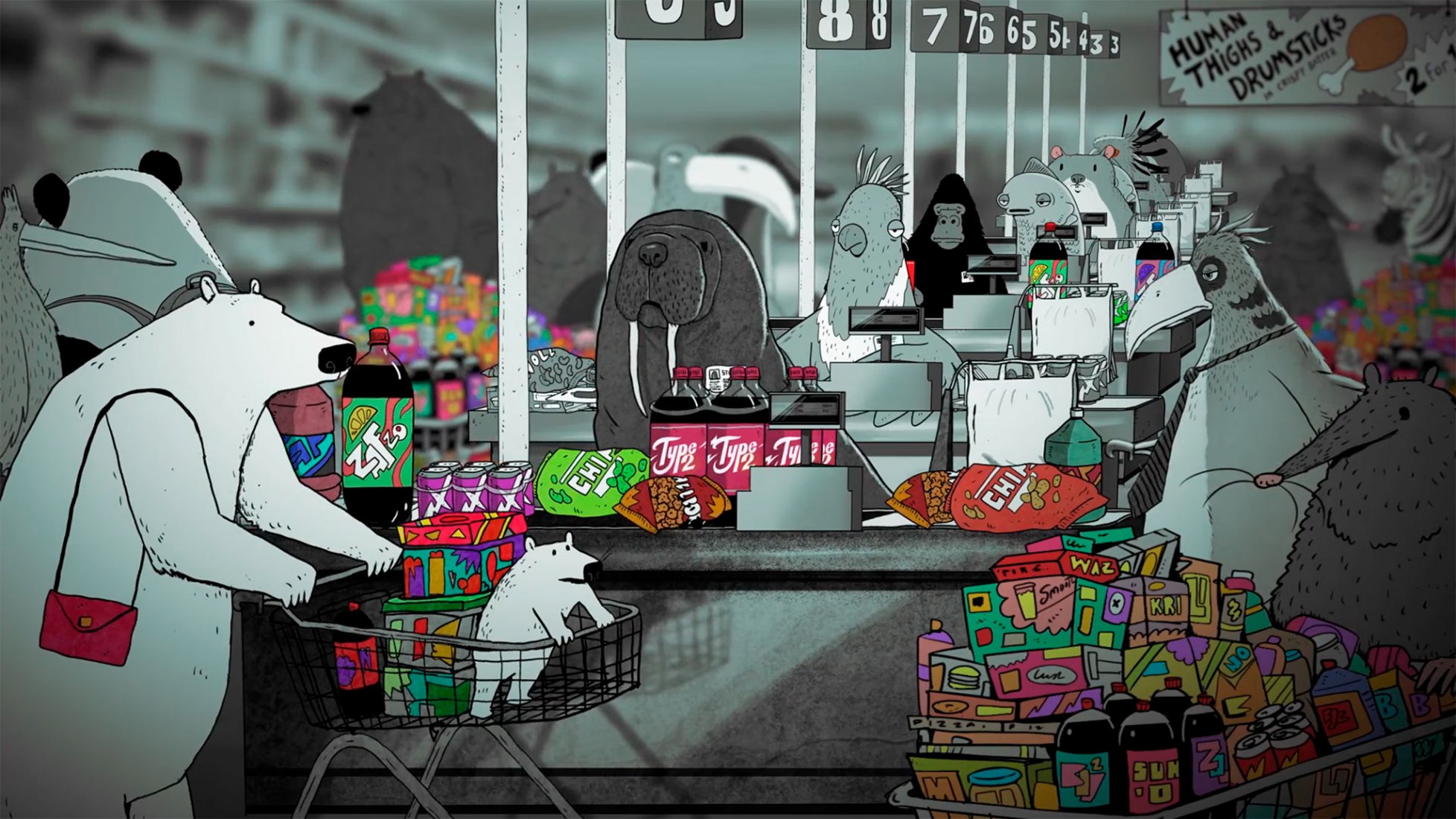 The Turning Point by Steve Cutts