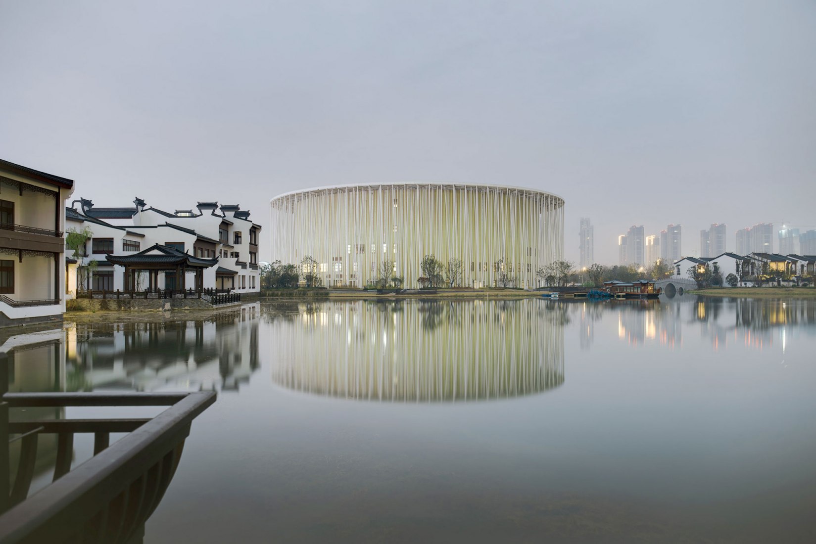 Wuxi TAIHU Show Theatre by Steven Chilton Architects | SCA. Photography by Kris Provoost