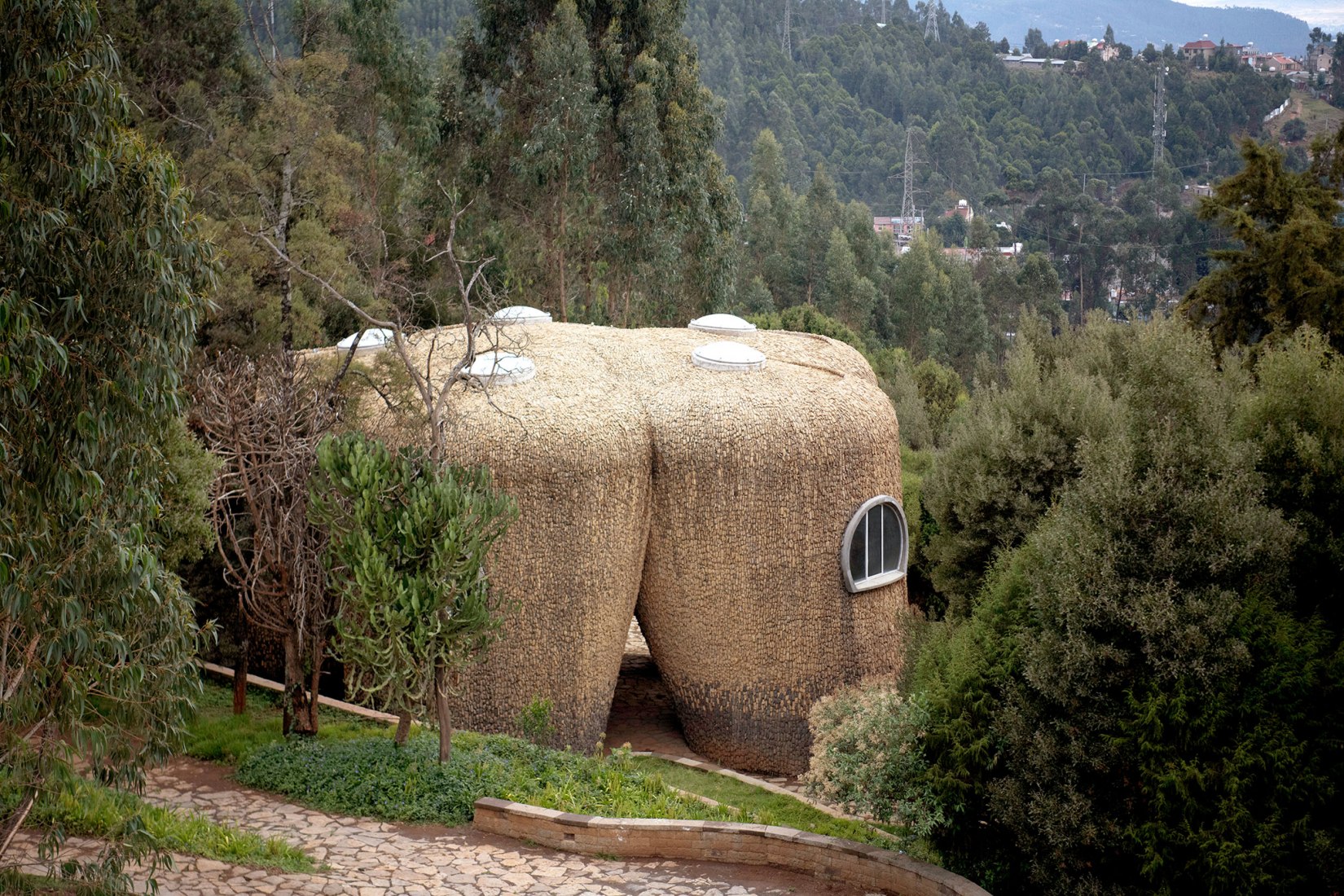 Research centre. The Meles Zenawi Memorial Park by Studio Other Spaces. Photograph by Michael Tsegaye.