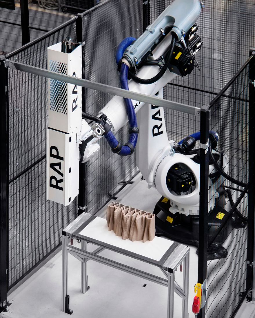 Casa de cerámica impresa en 3D por Studio RAP. Fotografía de Riccardo De Vecchi.