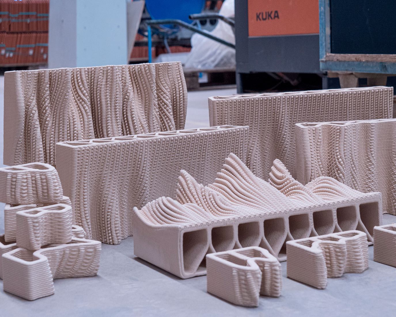 Casa de cerámica impresa en 3D por Studio RAP. Fotografía de Riccardo De Vecchi.
