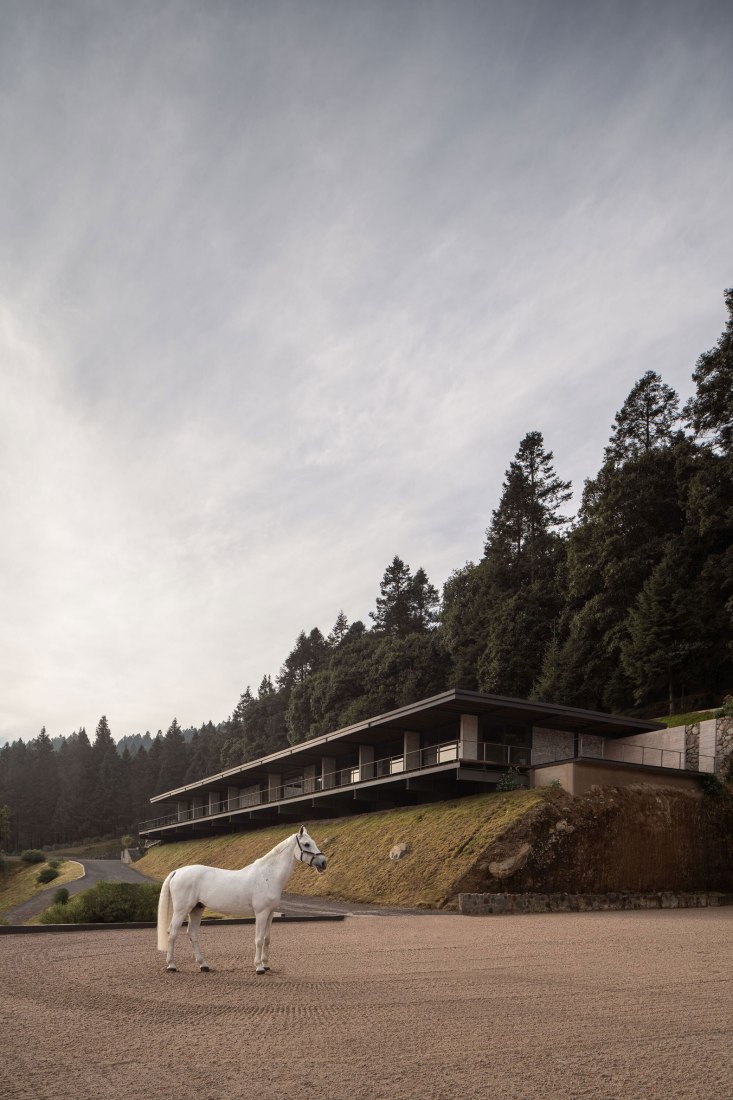 Piedra Grande Equestrian Clubhouse by Studio rc. Photograph by Cesar Belio.