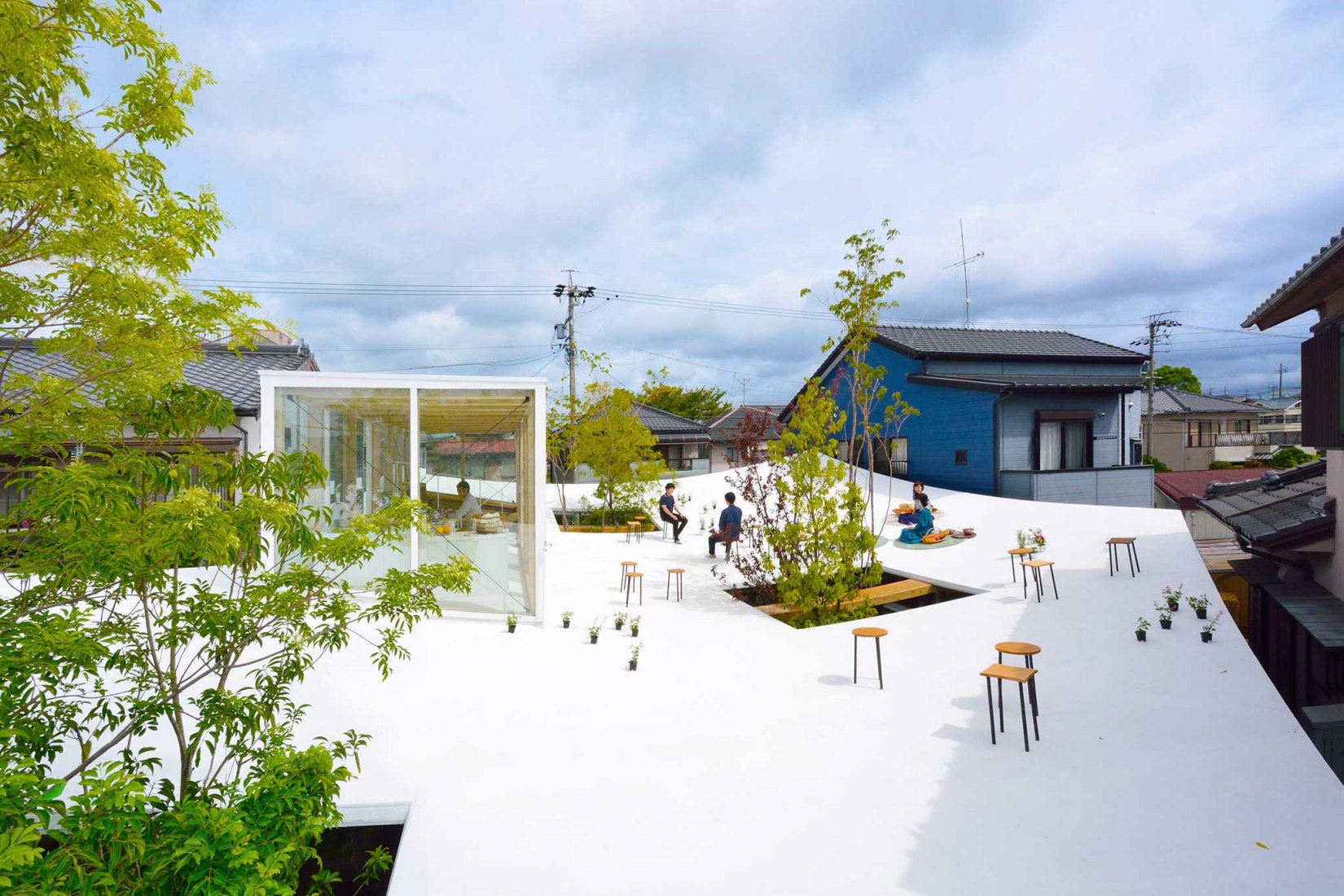Office in Sanno by Studio Velocity. Photograph courtesy by Studio Velocity
