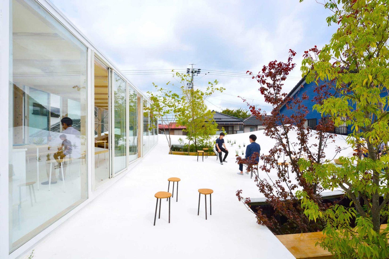 Office in Sanno by Studio Velocity. Photograph courtesy by Studio Velocity