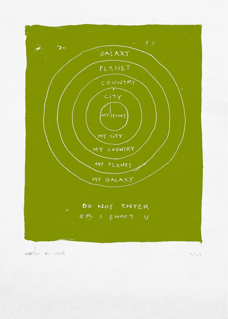 República mínima #1. Stupid Borders por Rubén Martín de Lucas en APgallery. Imagen © Rubén Martín de Lucas.
