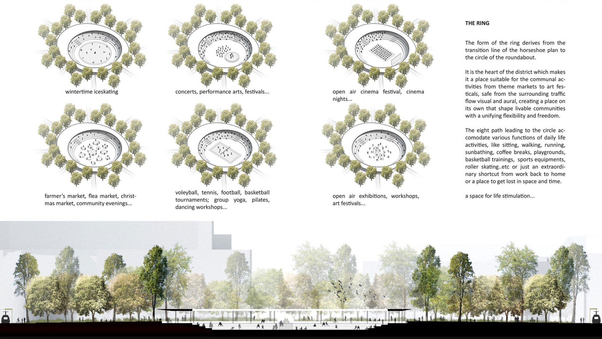 The ring. Proposal. The ring by Superspace. Courtesy of Superspace
