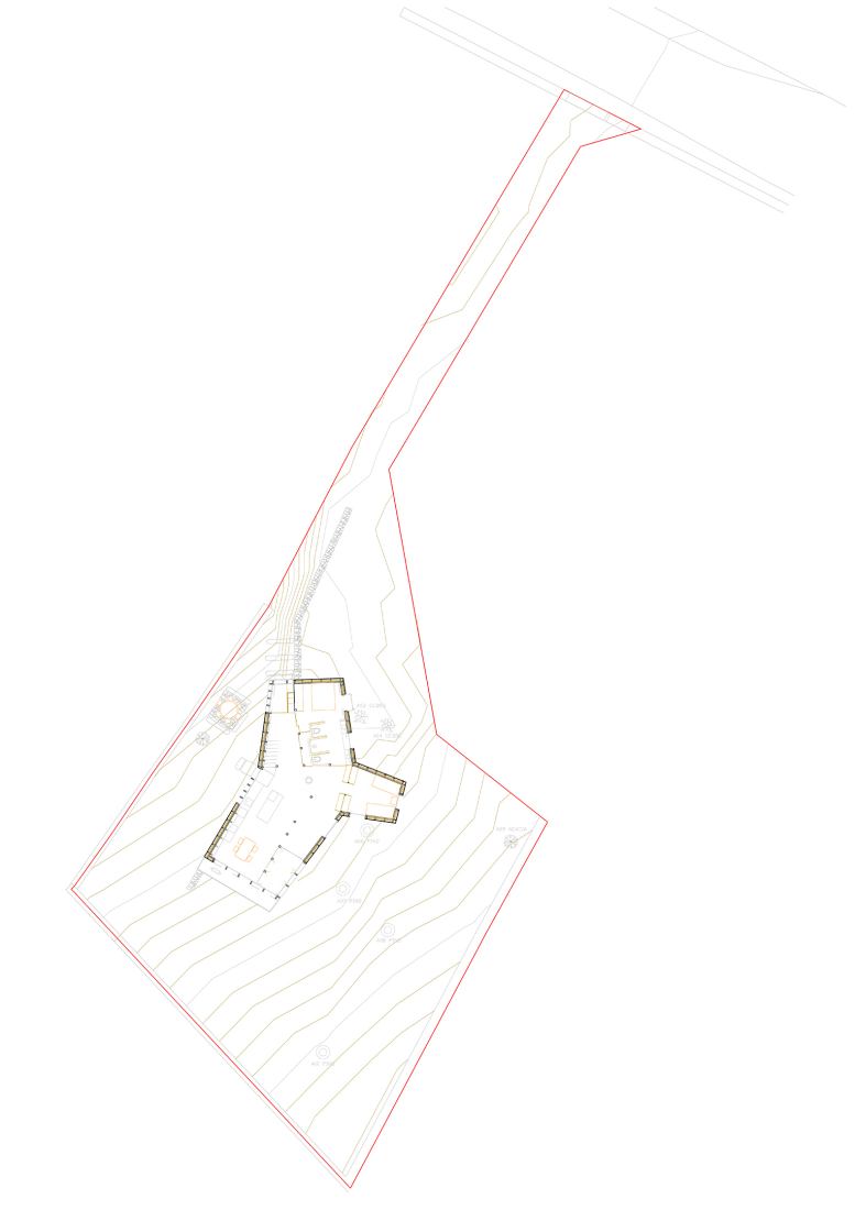 Ground floor plan. Simbionte House by Susana Velasco and Jesús Ágreda. 