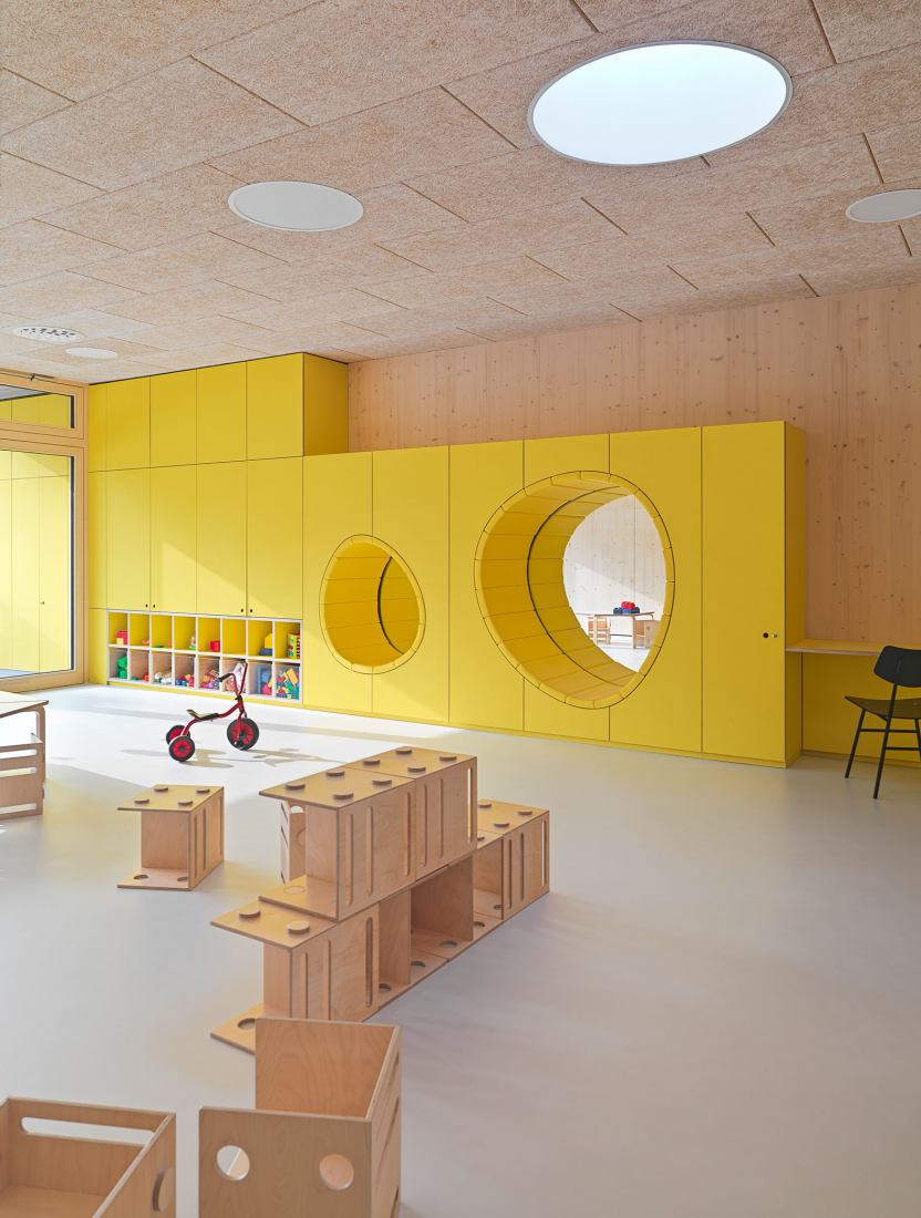 A scenic kindergarten Kočevje Kindergarten by Svet Vmes | The Strength