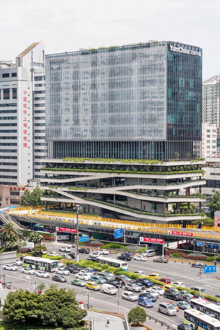 T20 in Xujiahui by Jacques Ferrier Architecture and Sensual City Studio. Photograph by Luc Boegly.