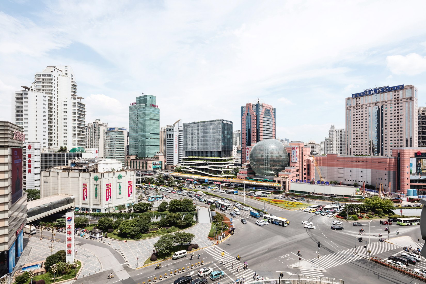 T20 in Xujiahui by Jacques Ferrier Architecture and Sensual City Studio. Photograph by Luc Boegly.