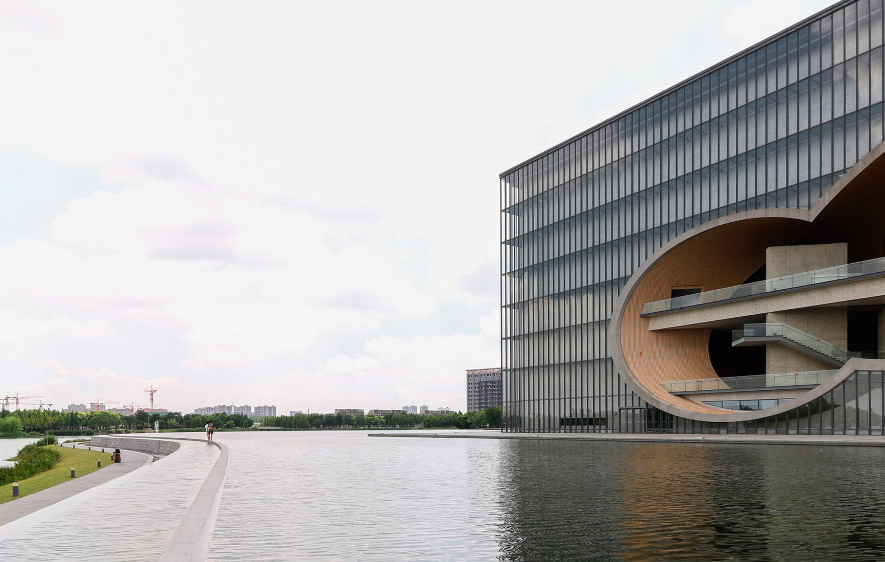 Shanghai Poly Grand Theatre by Tadao Ando. Photograph © Yueqi Jazzy Li. 
