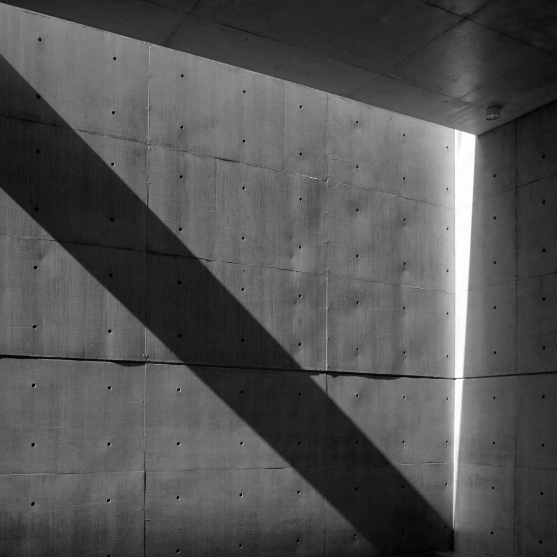 Ampliación casa Koshino, Ashiya 1981. Fotografía por Tadao Ando