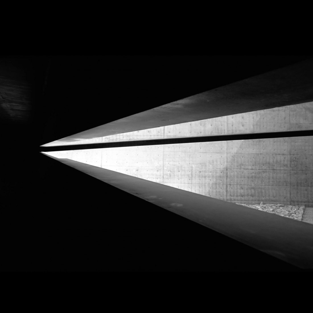 Museo de arte de Chichu, Naoshima, 2004. Fotografía por Tadao Ando