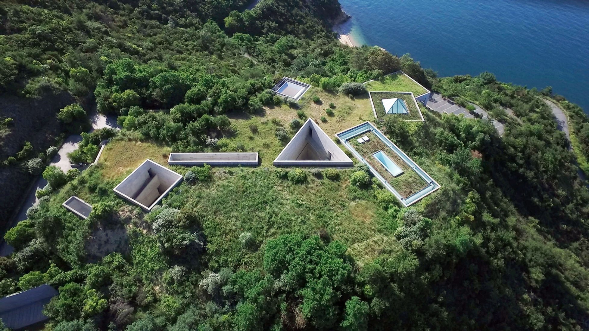 Museo de Arte de Chichu en Naoshima, 2004. Fotografía de Tadao Ando Architect Associates