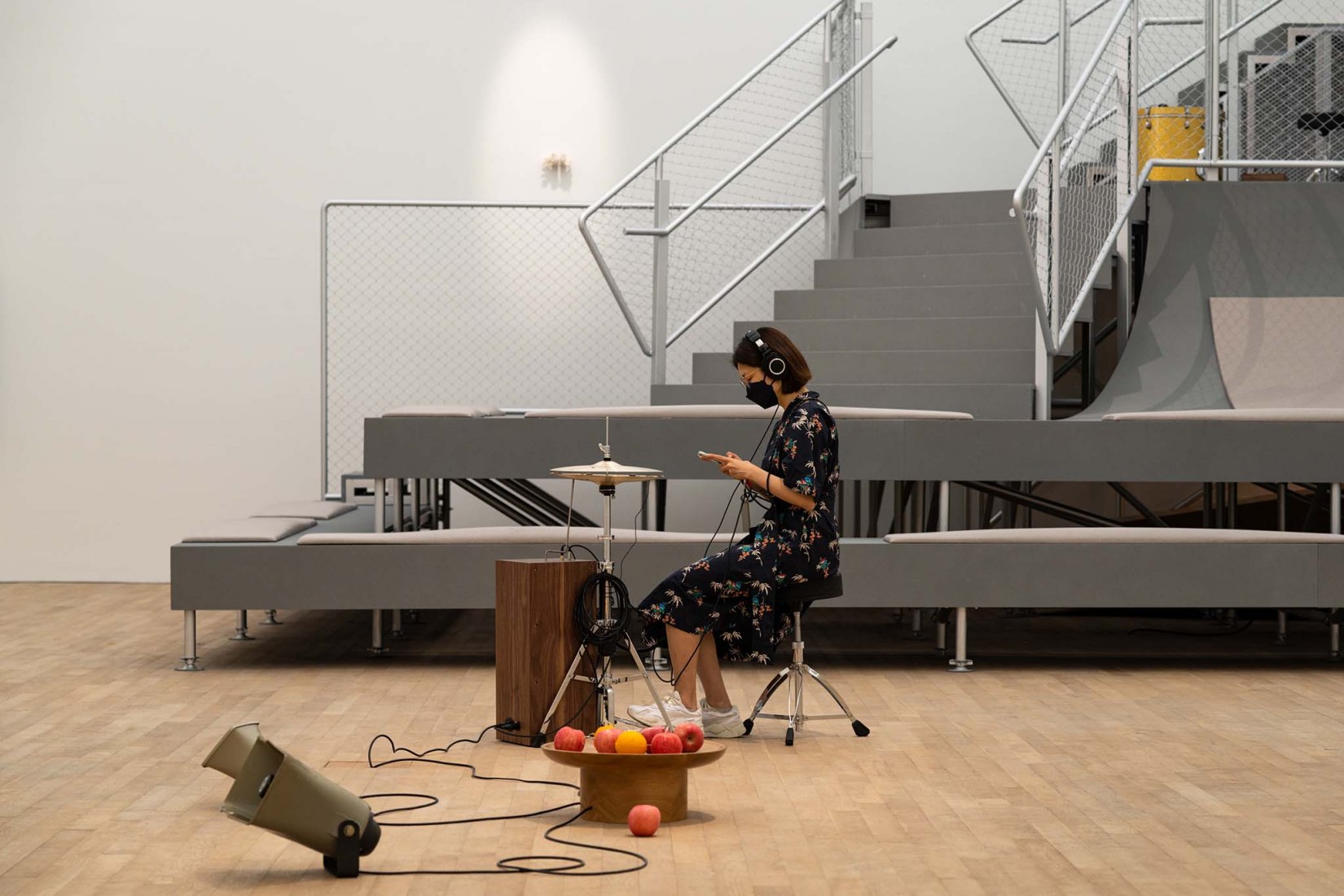 Yuko Mohri. Decomposition, 2021. Photograph by Kwan Sheung Chi. Image Courtesy of Tai Kwun