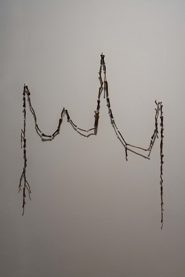 Sriwhana Spong. Instrument H (Monster Chicken), 2021, sculpture. Photograph by Kwan Sheung Chi. Image Courtesy of Tai Kwun