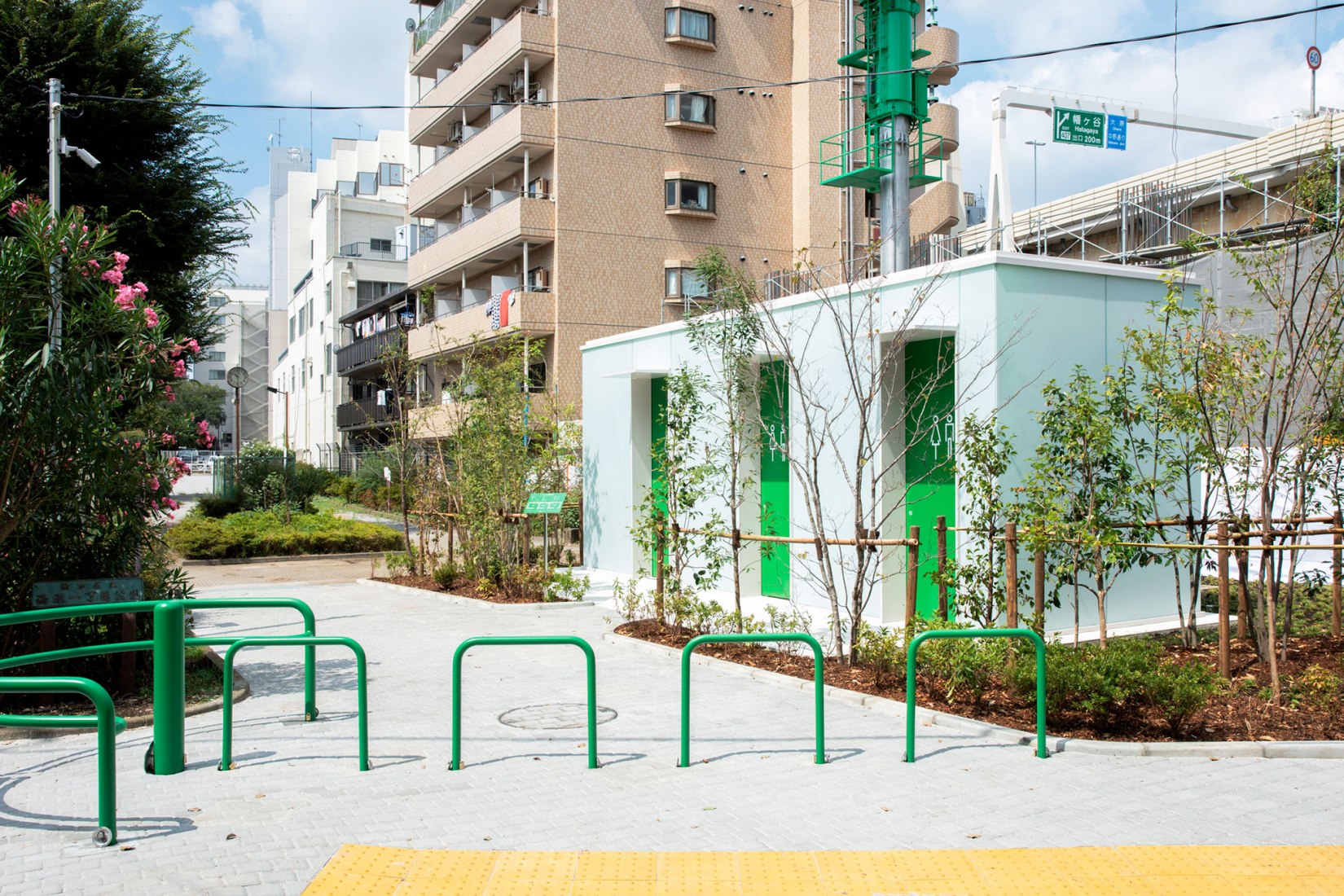 A bright and inviting atmosphere. Andon Toilet. Toilet in Nishihara Itchome Park by Takenosuke Sakakura. Photograph by Satoshi Nagare, courtesy of the Nippon Foundation