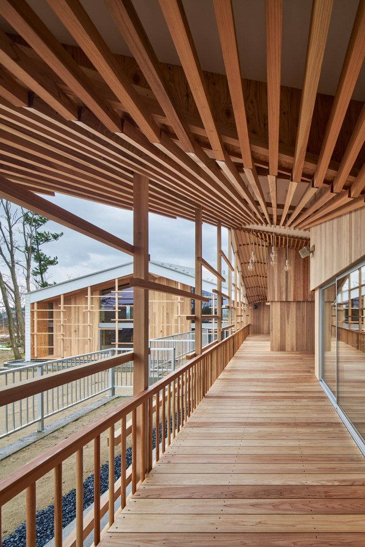 Center for Early Childhood Education and Care by Takeru Shoji Architects. Photograph by Koji Fujii.