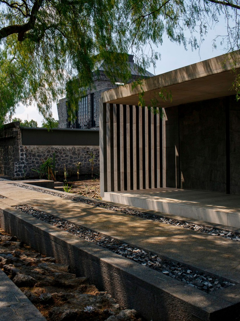 Anahuacalli Museum, remodeling and extension by Mauricio Rocha. Photograph by Sandra Pereznieto.