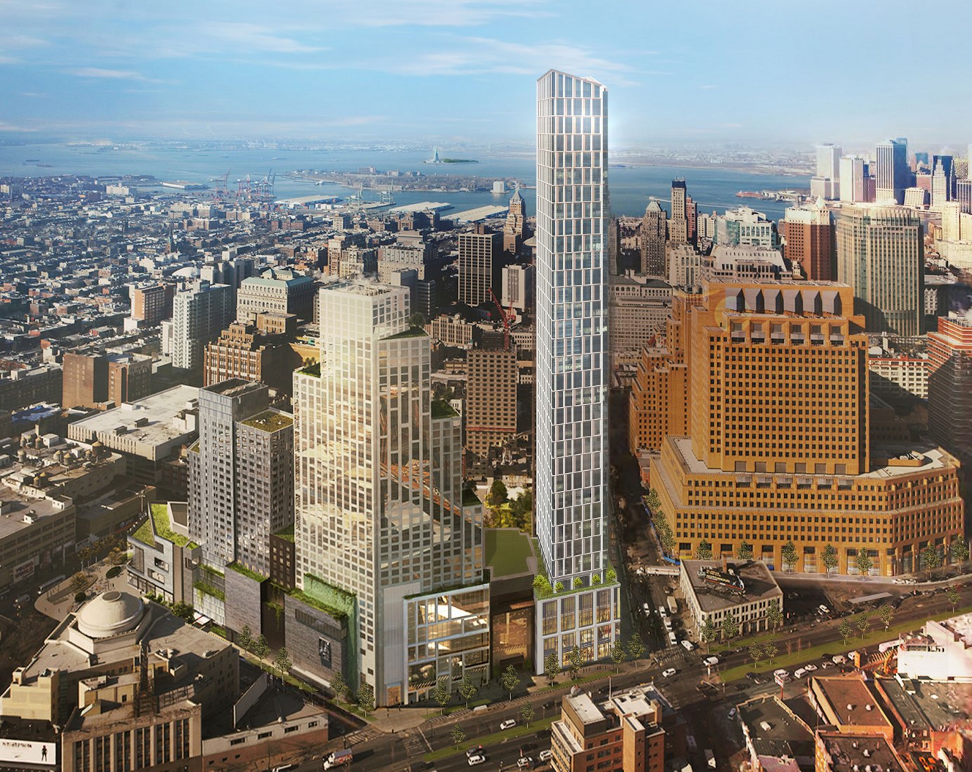 New images of Brooklyn's second tallest building by KPF The Strength