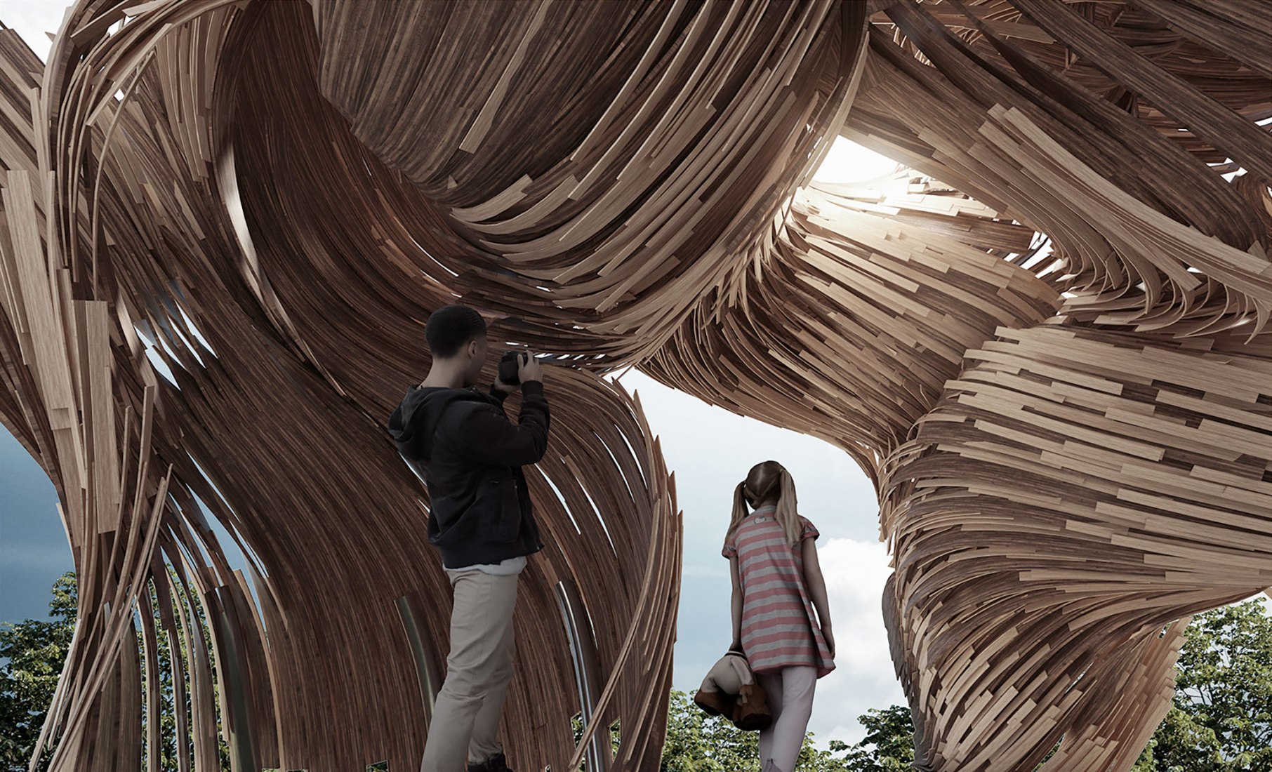 Visualización. Steampunk, diseñado por SoomeenHahm Design, Igor Pantic y Fologram