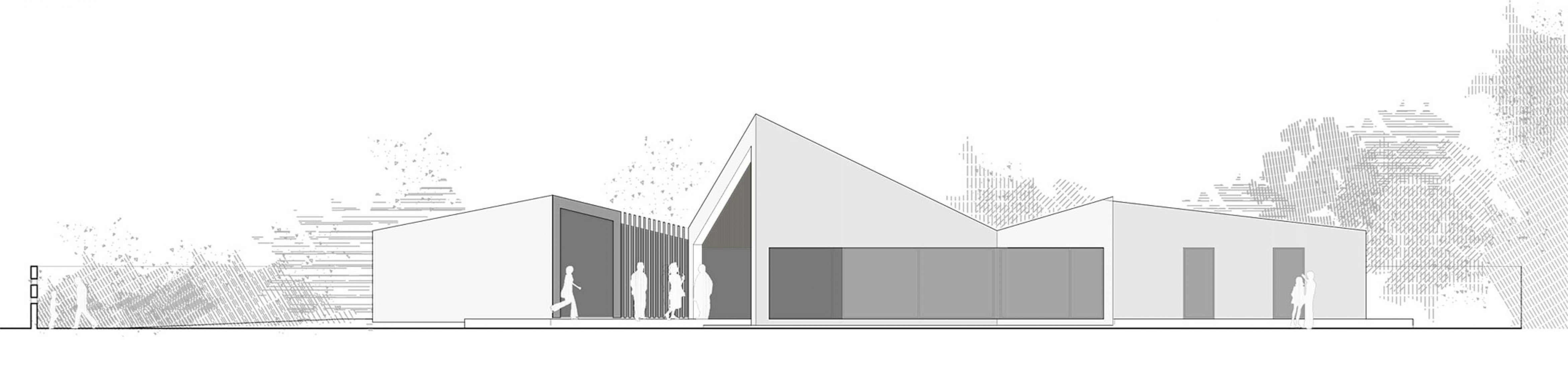 Elevation. Sisallete House by Tangram.