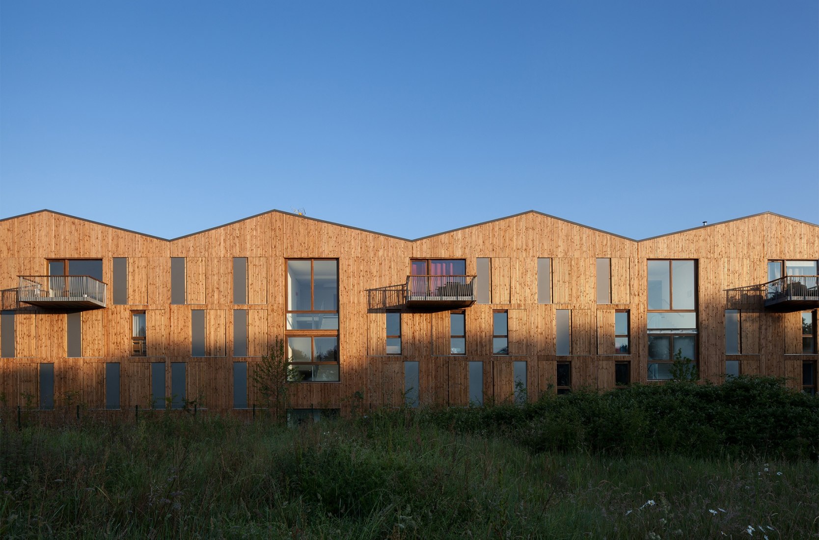 Connection with two worlds: the landscape and the urban