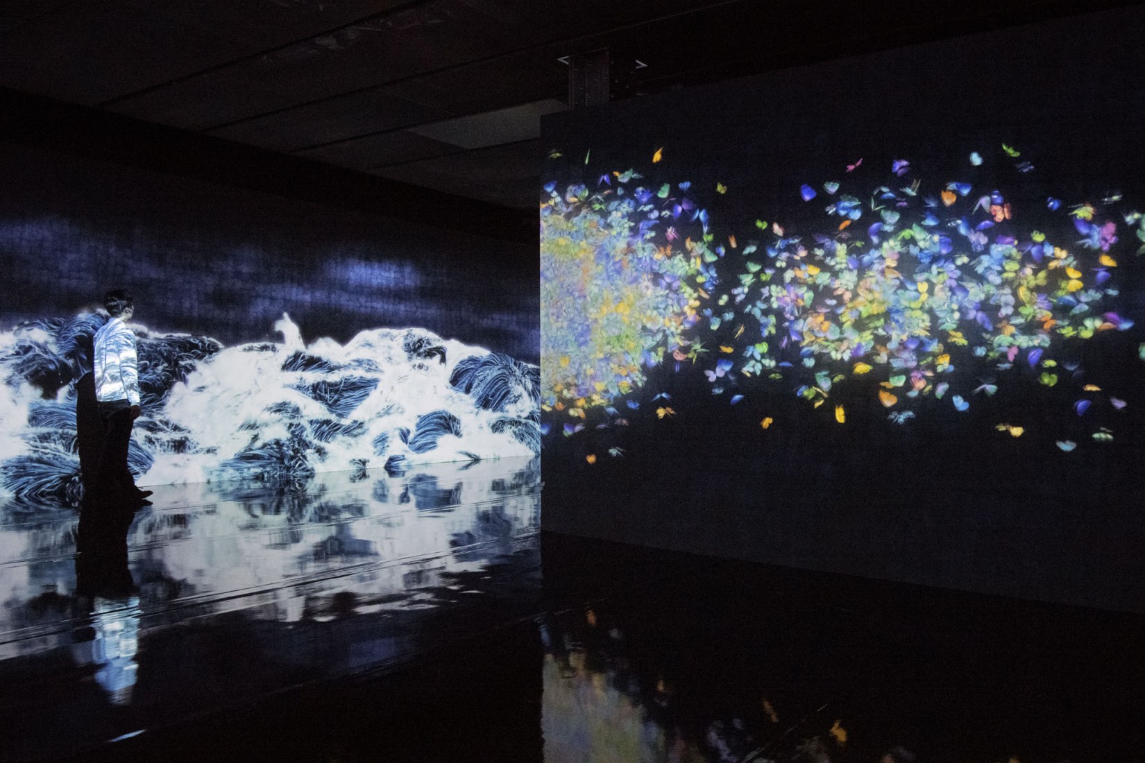 «teamlab» con tres instalaciones inmersivas en Espacio Fundación ...