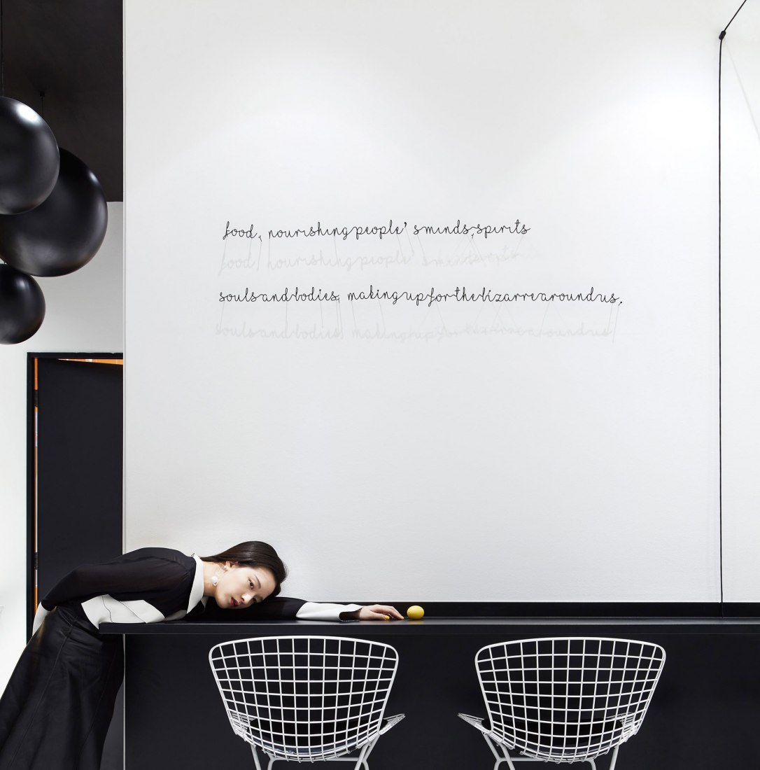 Interior view. TFD Restaurant by Leaping Creative. Photograph by Zaohui Huang