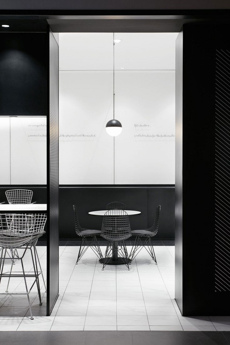 Interior view. TFD Restaurant by Leaping Creative. Photograph by Zaohui Huang