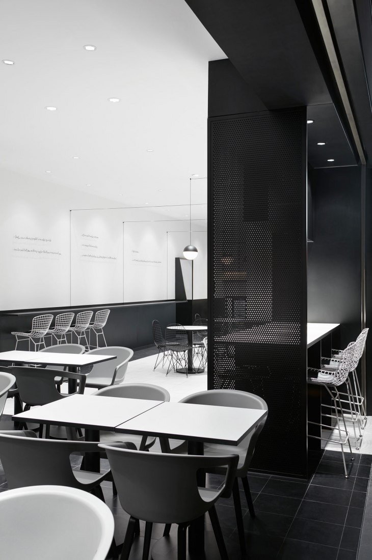 Interior view. TFD Restaurant by Leaping Creative. Photograph by Zaohui Huang