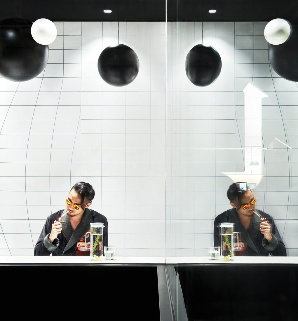 Mysterious door. TFD Restaurant by Leaping Creative. Photograph by Zaohui Huang