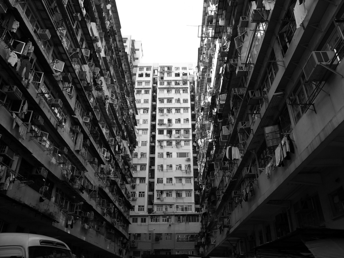 A Tiny Apartment in Hong Kong by Gary Chang. Photograph © Marcel Lam