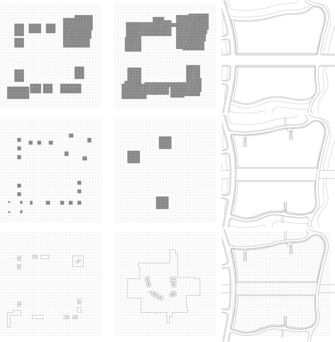 Analysis diagram. The Campus City for Hangzhou Normal University by WSP ARCHITECTS