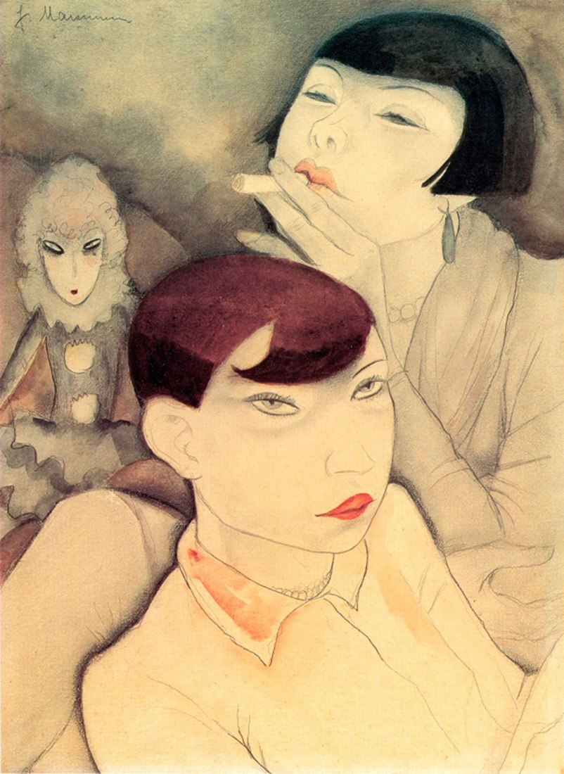 Jeanne Mammen. Muñecas aburridas (Langweilige Puppen), 1929. The George Economou Collection. © Jeanne Mammen, VEGAP, Bilbao, 2021