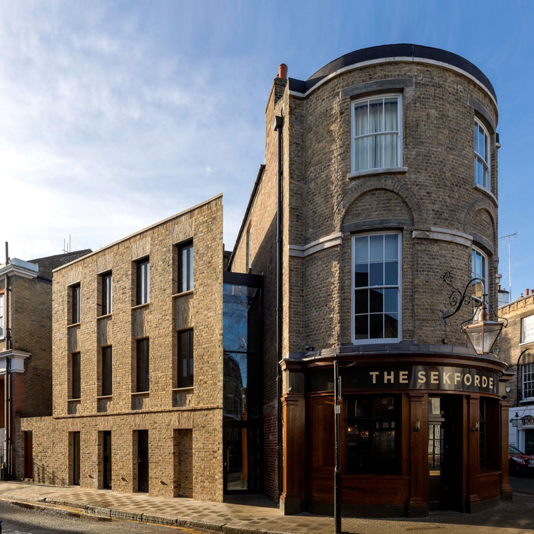 The Sekforde by Chris Dyson Architects. Photograph by Peter Landers. Courtesy of RIBA