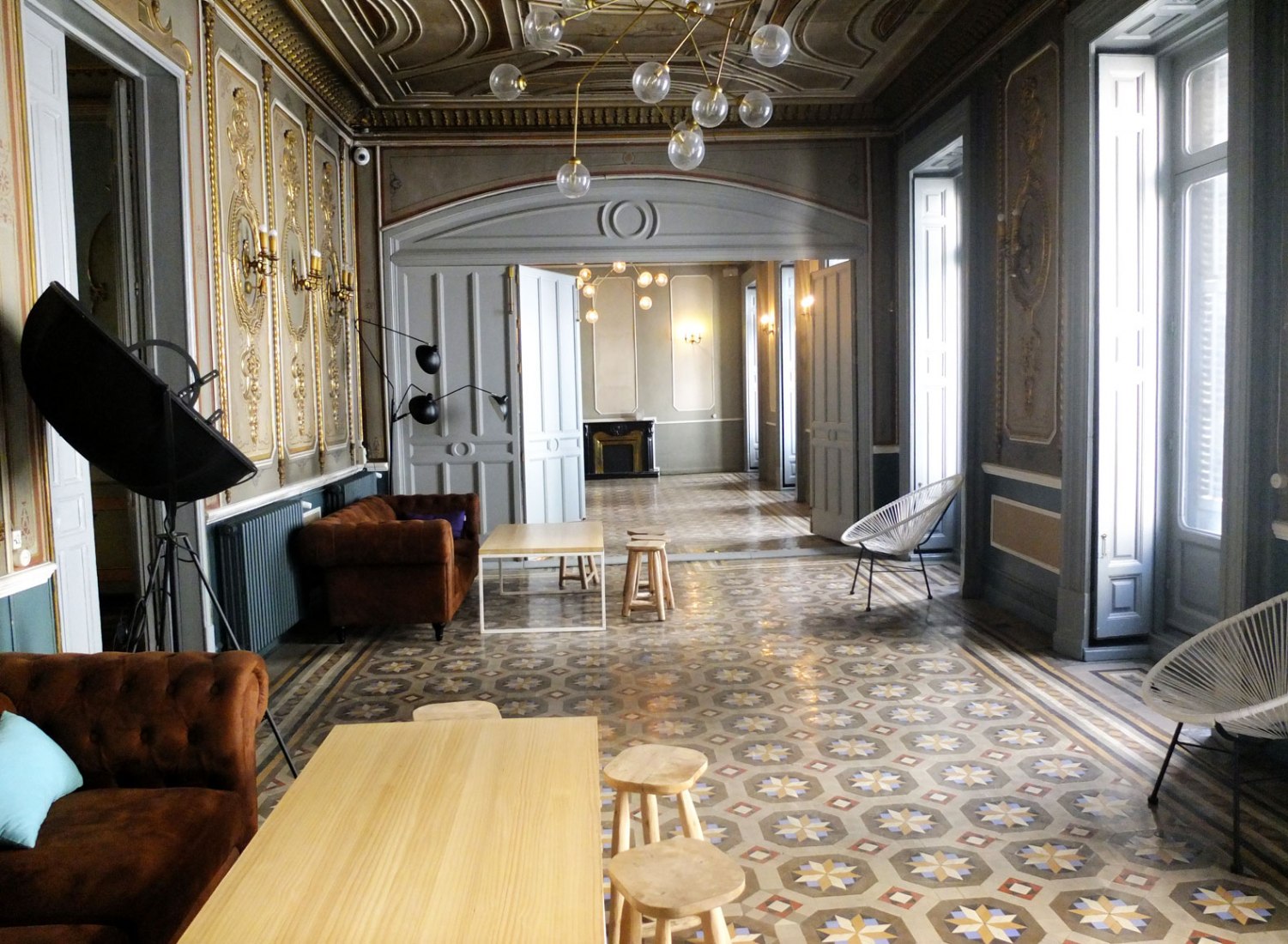 Interior. The Sibarist 1870. The Sibarist Madrid. Imagen © Álvaro Lamas/ METALOCUS.