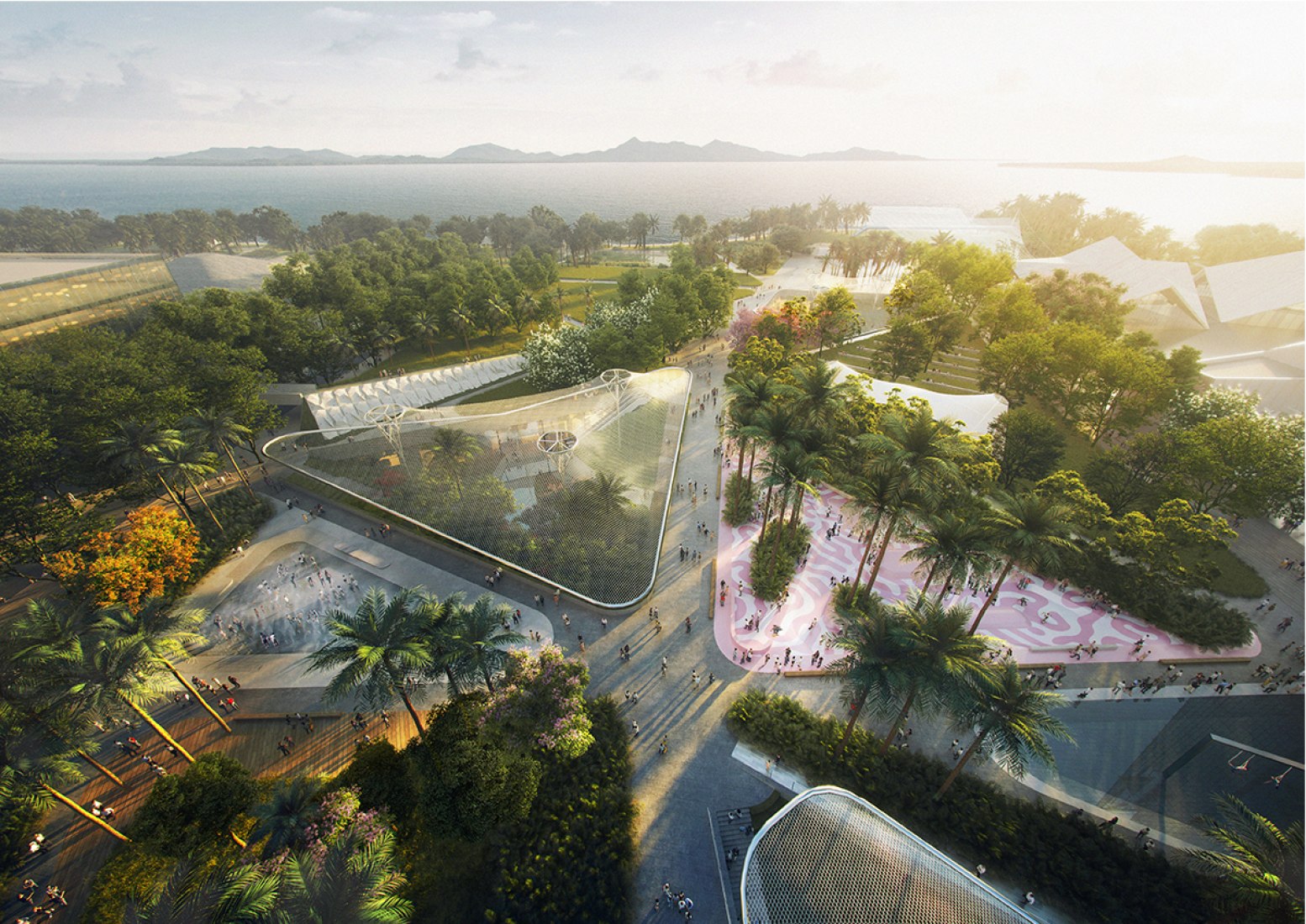 TLS + AZPML Win Shenzhen Bay Super Headquarters Central Green Axis ...